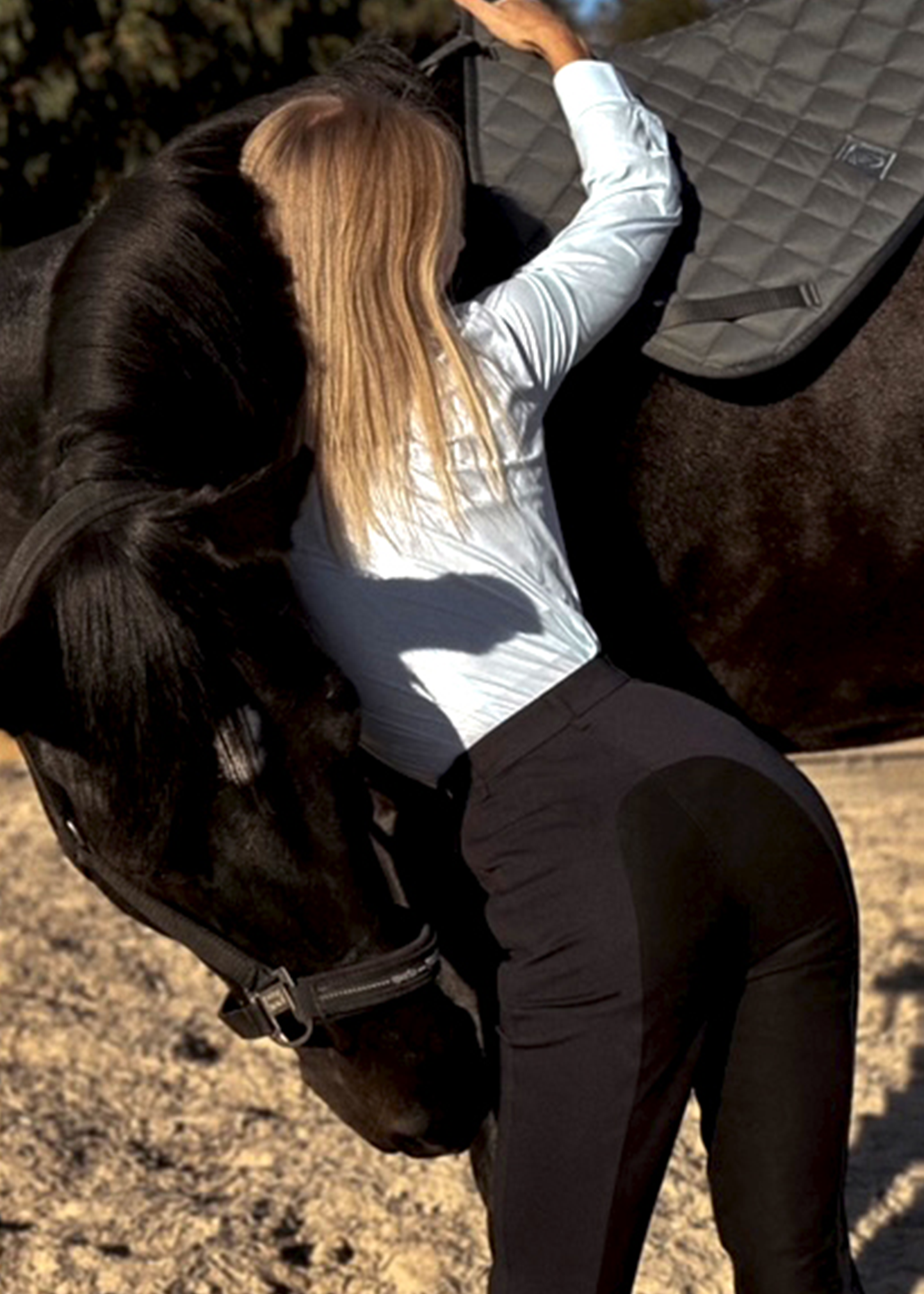 Bianca-Reithose mit Vollbesatz