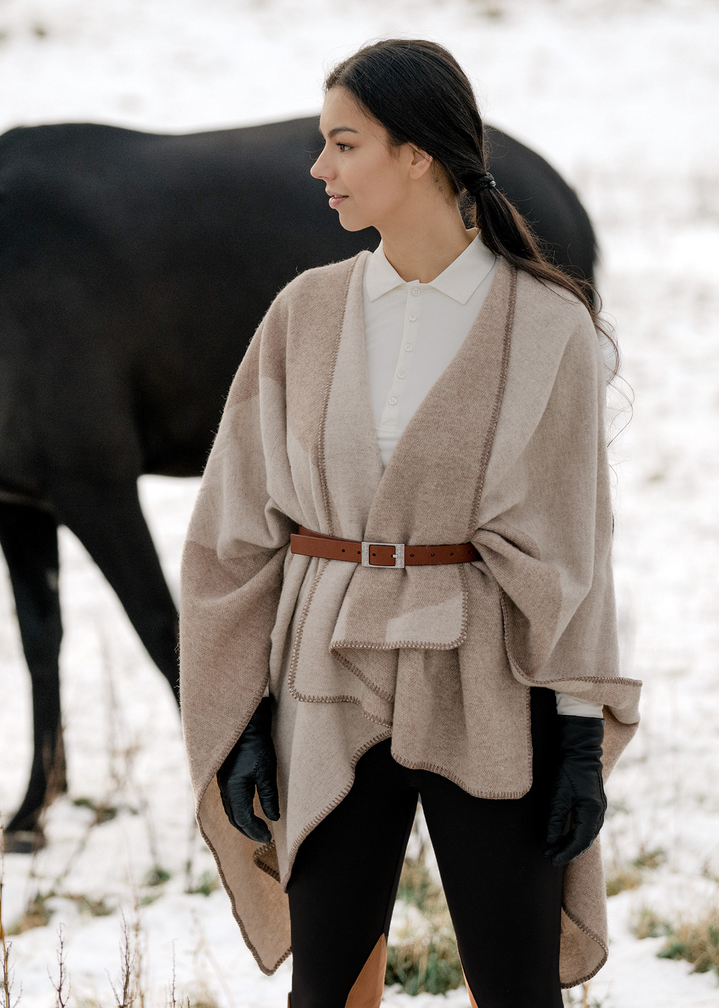 Bianca-Reithose mit Kniebesatz