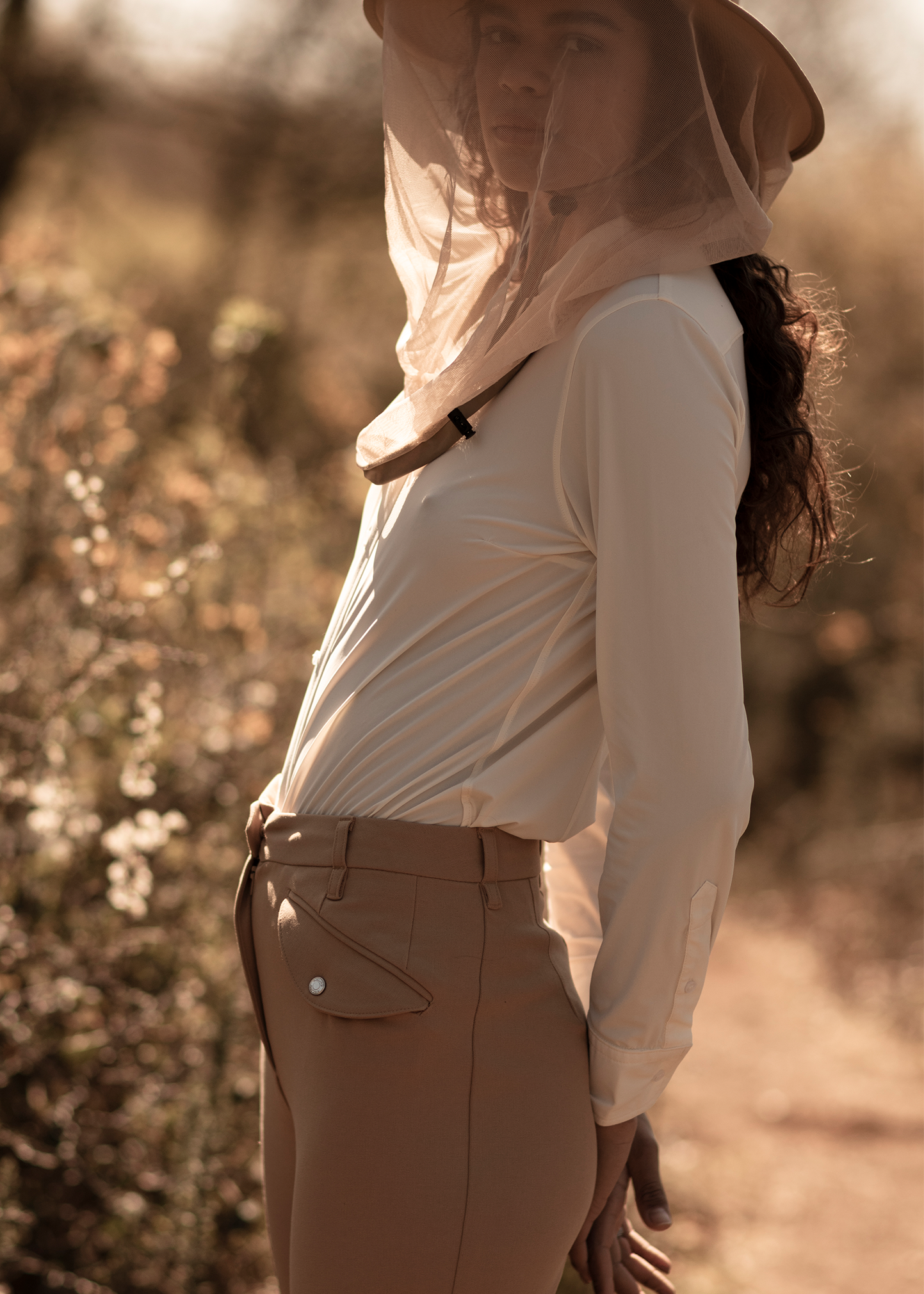 Caitlyn Reithose mit Kniebesatz