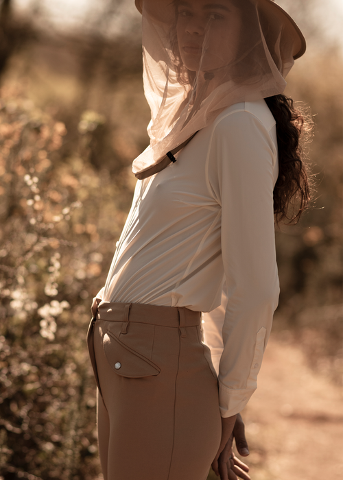 Caitlyn Reithose mit Kniebesatz