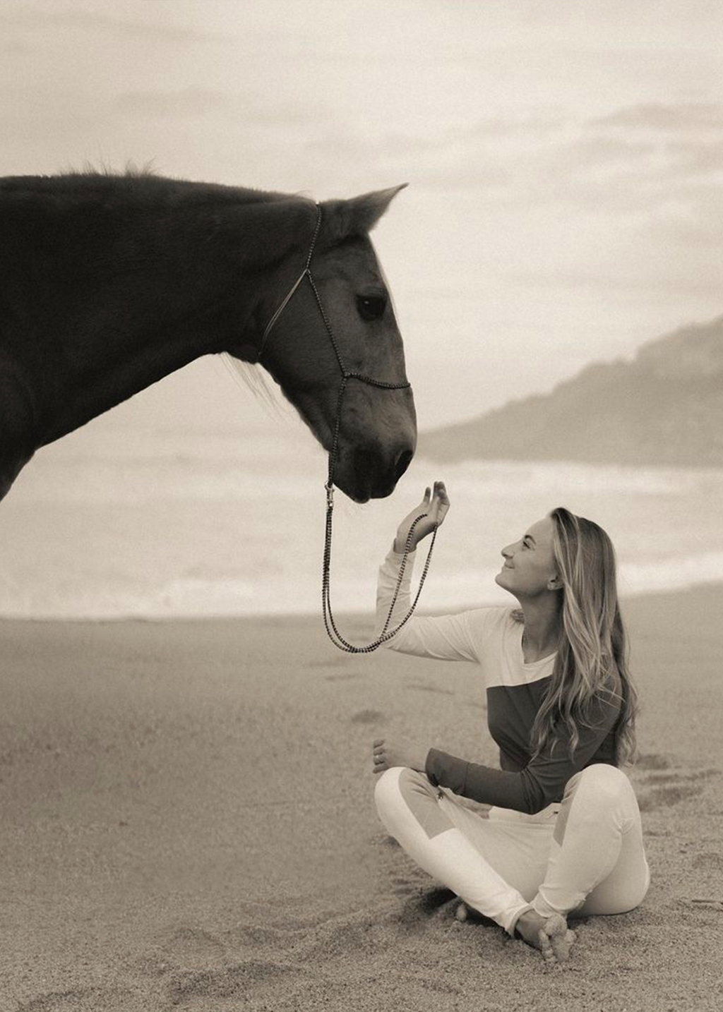 Bianca-Reithose mit Kniebesatz