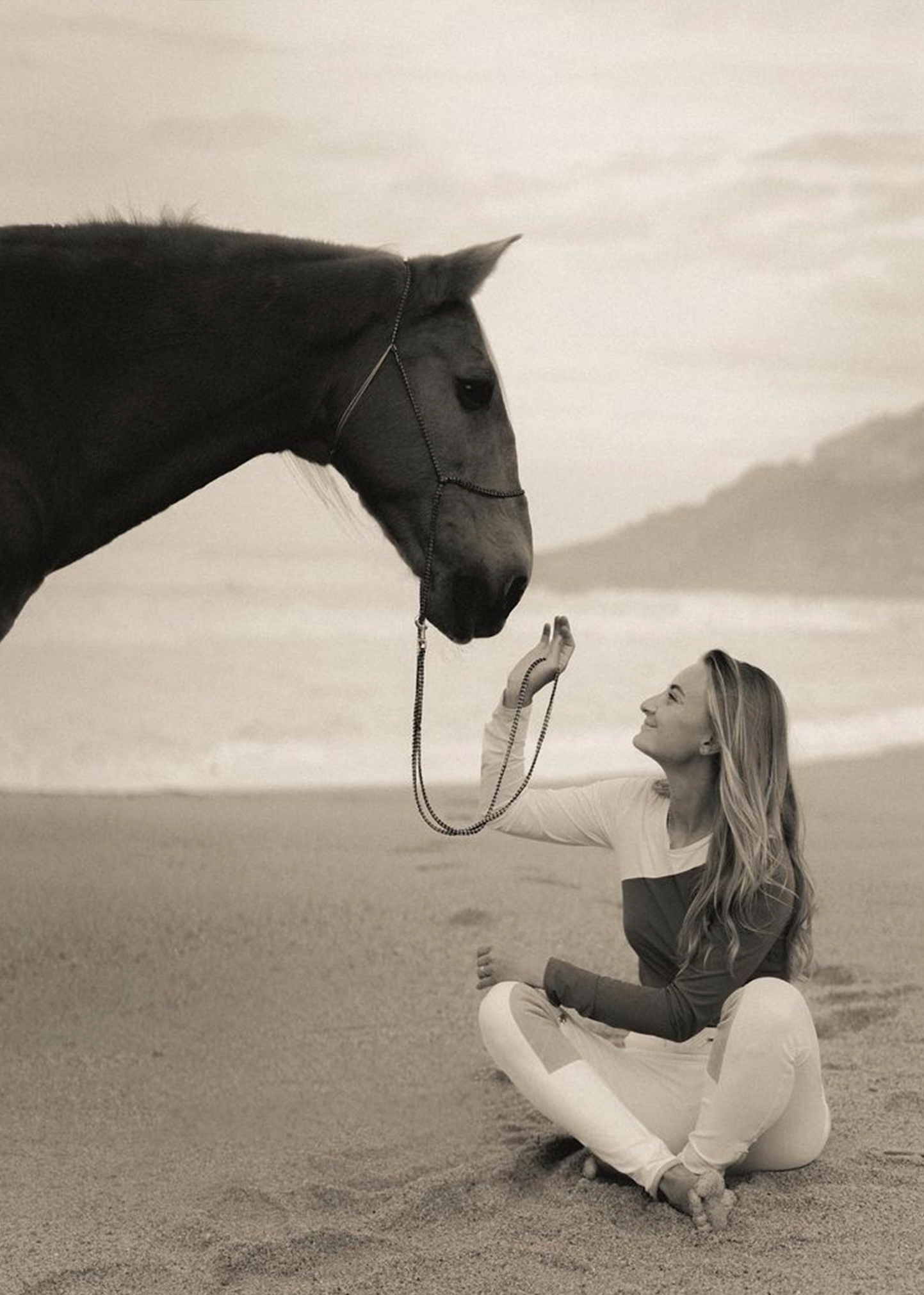 Bianca-Reithose mit Kniebesatz