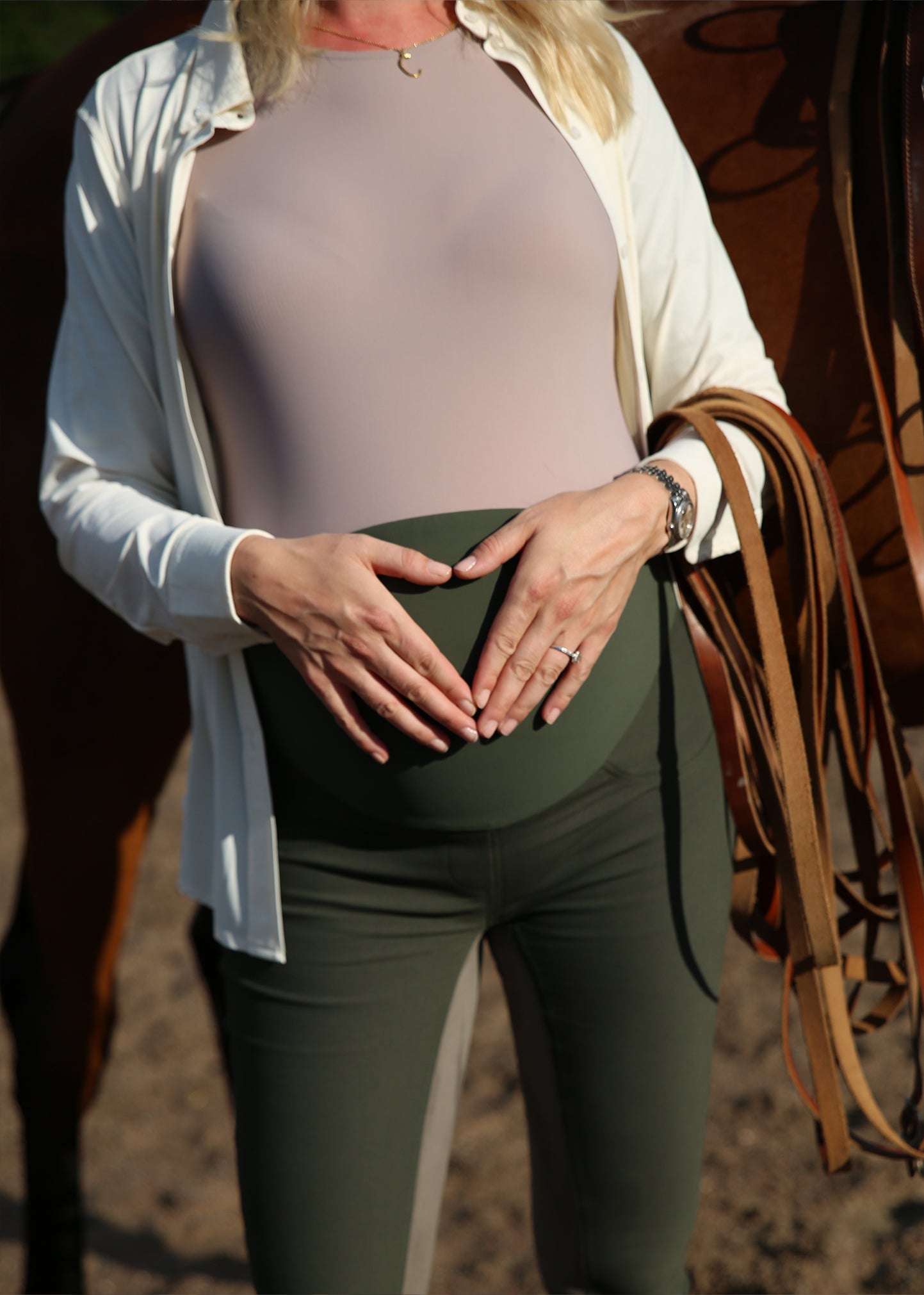 Stella Mama Reithose mit Vollbesatz